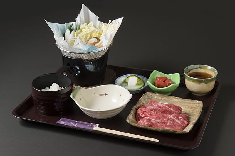 近江牛しゃぶしゃぶ御膳 2,700円(税抜)